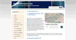Desktop Screenshot of flachbildfernseher24.de
